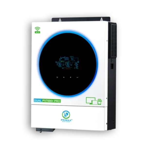 PRIMAX GALAXY PV7000+ Hybrid Solar Inverter 6KW with 6000W MPPT Solar Charge Controller - Image 2